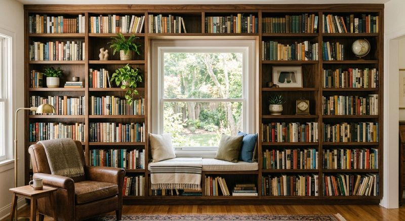 Bookshelves Installation in Alexandria, VA