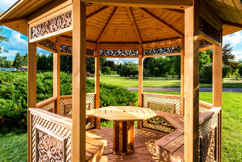 Cedar Gazebo Installation in Alpharetta, GA