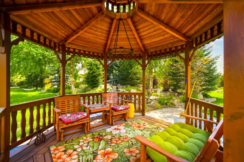 Cedar Gazebo Installation in Alpharetta, GA