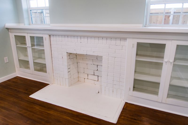 Fireplace Shelves Installation in Raleigh, NC