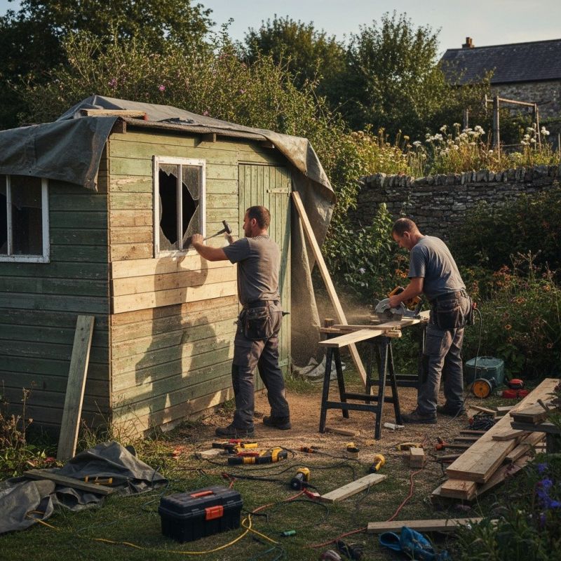 Shed Repair in Wilmington, NC